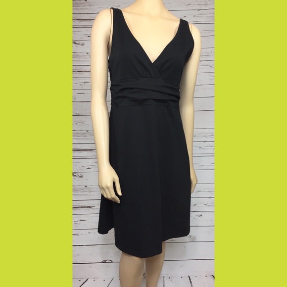 organic cotton black dress